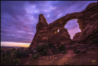 Turret Arch Sunset
