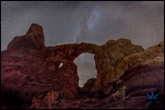 Turret Arch Milky Way